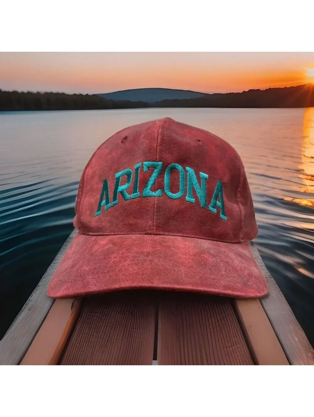 Arizona Grand Canyon Monument Valley Sedona Scottsdale Havasu Red Baseball Cap